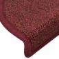 Tappetini per Scale 15 pz Rossi 65x24x4 cm Tappetini per Scale 15 pz Rossi 65x24x4 cm