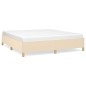 Giroletto a Molle Crema 160x200 cm in Tessuto Giroletto a Molle Crema 160x200 cm in Tessuto