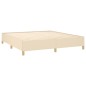 Giroletto a Molle Crema 160x200 cm in Tessuto Giroletto a Molle Crema 160x200 cm in Tessuto