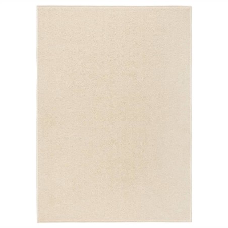 Tappeto a Pelo Corto 240x340 cm Crema