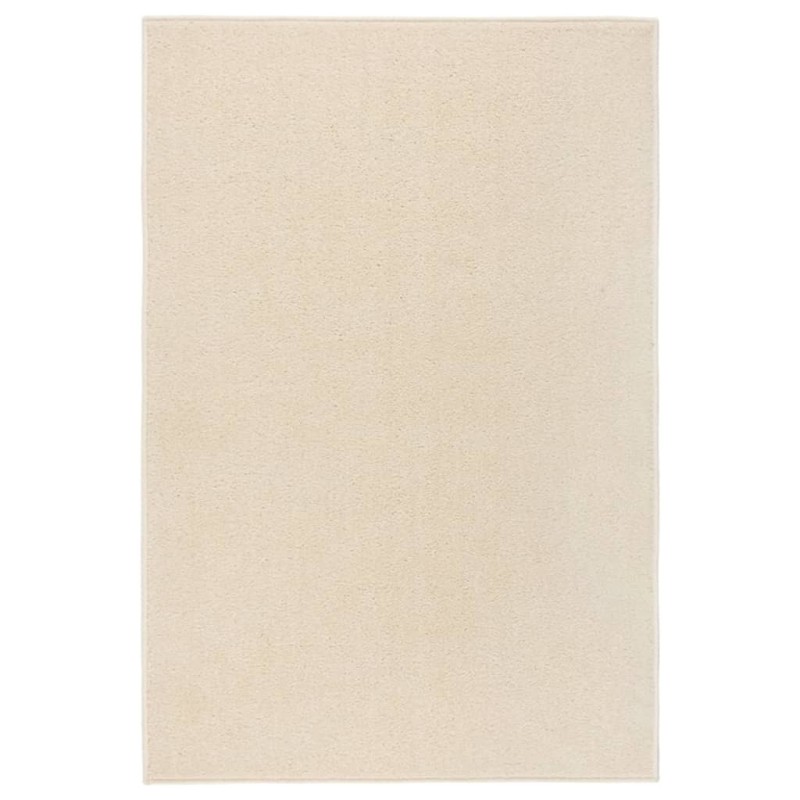 Tappeto a Pelo Corto 200x290 cm Crema Tappeto a Pelo Corto 200x290 cm Crema