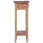 vidaXL Piedistallo per Piante 30x30x67 cm in Legno Massello di Mogano vidaXL Piedistallo per Piante 30x30x67 cm in Legno Massello di Mogano