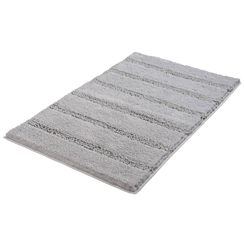 Kleine Wolke Tappeto per Bagno Monrovia 60x100cm Grigio Kleine Wolke Tappeto per Bagno Monrovia 60x100cm Grigio
