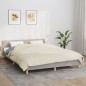 vidaXL Coperta Ponderata Crema Chiaro 220x240 cm 15 kg Tessuto vidaXL Coperta Ponderata Crema Chiaro 220x240 cm 15 kg Tessuto