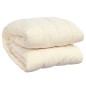 vidaXL Coperta Ponderata Crema Chiaro 220x240 cm 15 kg Tessuto vidaXL Coperta Ponderata Crema Chiaro 220x240 cm 15 kg Tessuto