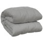 Coperta Ponderata Grigia 200x200 cm 13 kg Tessuto