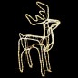 Figure Natalizie Renne 3 pz Bianco Caldo 76x42x87 cm Figure Natalizie Renne 3 pz Bianco Caldo 76x42x87 cm