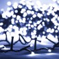 Stringa LED Compatta con 400 Luci LED Bianco Freddo 13 m in PVC Stringa LED Compatta con 400 Luci LED Bianco Freddo 13 m in PVC