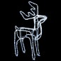 Figure Natalizie Renne 2 pz Bianco Freddo 76x42x87 cm Figure Natalizie Renne 2 pz Bianco Freddo 76x42x87 cm