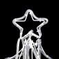 Figura Albero Natale Pieghevole con LED Bianco Caldo 87x87x93cm Figura Albero Natale Pieghevole con LED Bianco Caldo 87x87x93cm