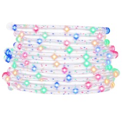 vidaXL Stringa di Luci con 240 LED Multicolore 10 m in PVC