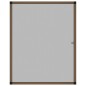 Zanzariera per Finestre Marrone 80x100 cm Zanzariera per Finestre Marrone 80x100 cm
