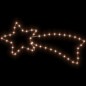 Figure Natalizie Stelle Comete 48 LED 2pz Bianco Caldo 65x28 cm Figure Natalizie Stelle Comete 48 LED 2pz Bianco Caldo 65x28 cm