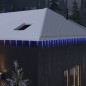 Luci Natale a Ghiacciolo 100 pz Blu in Acrilico Luci Natale a Ghiacciolo 100 pz Blu in Acrilico