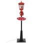 vidaXL Lampione di Natale con Babbo Natale 180 cm LED