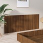 Testiera Letto Rovere Marrone 200x1,5x80 cm Legno Multistrato Testiera Letto Rovere Marrone 200x1,5x80 cm Legno Multistrato