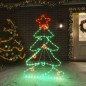 Figura Albero di Natale con 144 LED 88x56 cm Figura Albero di Natale con 144 LED 88x56 cm