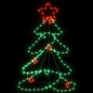 Figura Albero di Natale con 144 LED 88x56 cm Figura Albero di Natale con 144 LED 88x56 cm