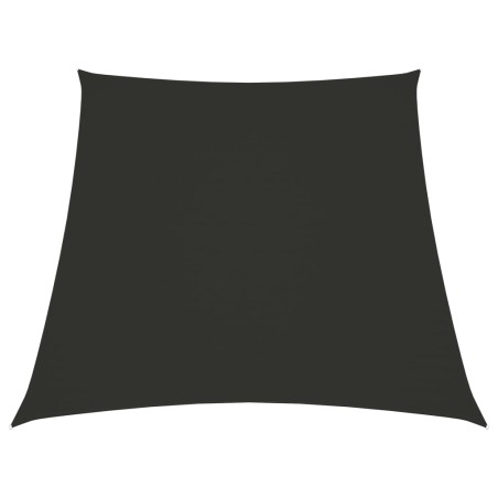 Parasole a Vela in Tessuto Oxford a Trapezio 4/5x4 m Antracite