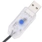 Gruppo Stringa LED con 400 Luci LED Multicolore 7,4 m PVC Gruppo Stringa LED con 400 Luci LED Multicolore 7,4 m PVC