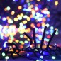Gruppo Stringa LED con 2000 Luci LED Multicolore 17 m in PVC Gruppo Stringa LED con 2000 Luci LED Multicolore 17 m in PVC