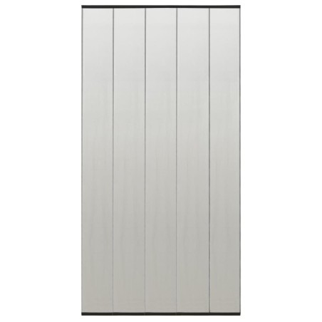 Zanzariera per Porta con 5 Sezioni a Rete Nera 120x240 cm