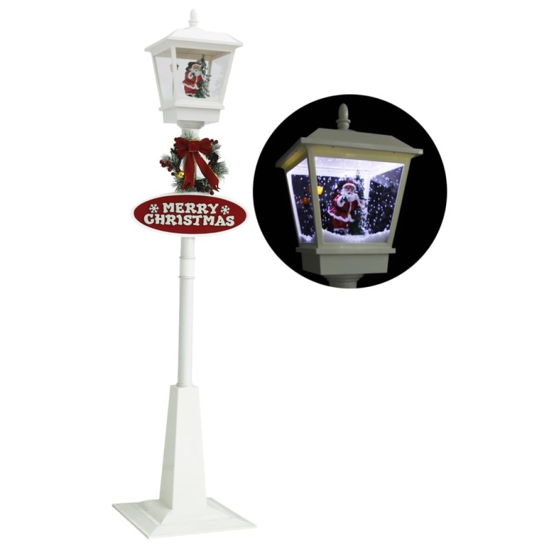 Lampione di Natale con Babbo Natale 180 cm LED Lampione di Natale con Babbo Natale 180 cm LED
