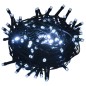 Stringa Luci 2000 LED Interni Esterni 200m IP44 Bianco Freddo Stringa Luci 2000 LED Interni Esterni 200m IP44 Bianco Freddo