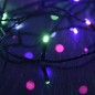 vidaXL Stringa LED con 400 Luci LED Pastello Multicolore 40 m in PVC