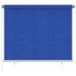 Tenda a Rullo per Esterni 180x140 cm Blu HDPE Tenda a Rullo per Esterni 180x140 cm Blu HDPE