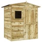 Casetta da Giardino 1,5x2 m in Legno di Pino Impregnato Casetta da Giardino 1,5x2 m in Legno di Pino Impregnato