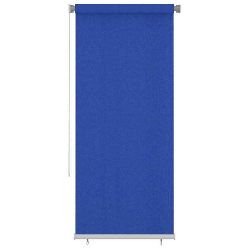 Tenda a Rullo per Esterni 100x230 cm Blu HDPE
