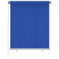 Tenda a Rullo per Esterni 120x140 cm Blu HDPE Tenda a Rullo per Esterni 120x140 cm Blu HDPE