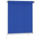 Tenda a Rullo per Esterni 120x140 cm Blu HDPE Tenda a Rullo per Esterni 120x140 cm Blu HDPE