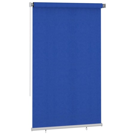 Tenda a Rullo per Esterni 140x230 cm Blu HDPE