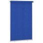 Tenda a Rullo per Esterni 140x230 cm Blu HDPE Tenda a Rullo per Esterni 140x230 cm Blu HDPE