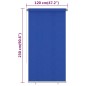 Tenda a Rullo per Esterni 120x230 cm Blu HDPE Tenda a Rullo per Esterni 120x230 cm Blu HDPE