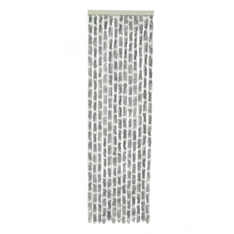 Travellife Zanzariera Porta Chenille Stripe 185x56 cm Grigia e Bianca Travellife Zanzariera Porta Chenille Stripe 185x56 cm Grigia e Bianca