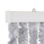 Travellife Zanzariera Porta Chenille Stripe 185x56 cm Grigia e Bianca Travellife Zanzariera Porta Chenille Stripe 185x56 cm Grigia e Bianca