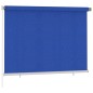 Tenda a Rullo per Esterni 200x140 cm Blu HDPE Tenda a Rullo per Esterni 200x140 cm Blu HDPE