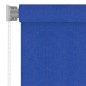 Tenda a Rullo per Esterni 200x140 cm Blu HDPE Tenda a Rullo per Esterni 200x140 cm Blu HDPE