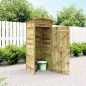 Capanno per Legna da Ardere in Pino Impregnato 100x100x210 cm