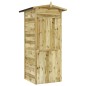 Capanno per Legna da Ardere in Pino Impregnato 100x100x210 cm
