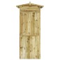 Capanno per Legna da Ardere in Pino Impregnato 100x100x210 cm