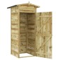 Capanno per Legna da Ardere in Pino Impregnato 100x100x210 cm
