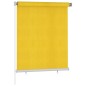 Tenda a Rullo per Esterni 120x140 cm Gialla HDPE
