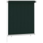 Tenda a Rullo per Esterni 120x140 cm Verde Scuro HDPE Tenda a Rullo per Esterni 120x140 cm Verde Scuro HDPE