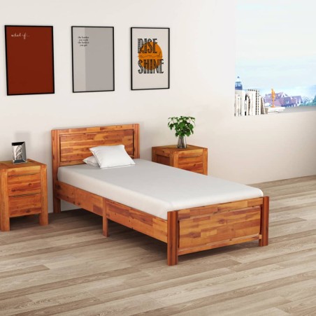 Giroletto in Legno Massello di Acacia 90x200 cm