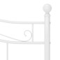 Giroletto Bianco in Metallo 160x200 cm Giroletto Bianco in Metallo 160x200 cm