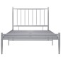 Giroletto Grigio in Metallo 90x200 cm Giroletto Grigio in Metallo 90x200 cm
